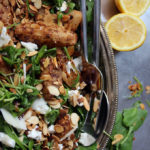 Spiced Pear and Goat Cheese Salad.
