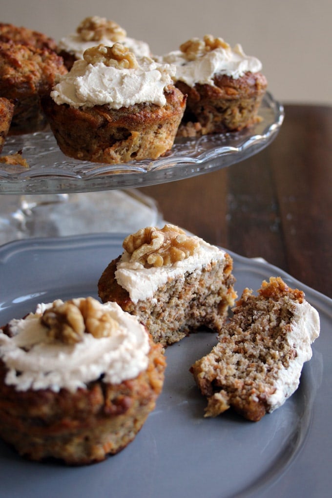 Healthy Carrot Cake Muffins - Sugar Free Londoner