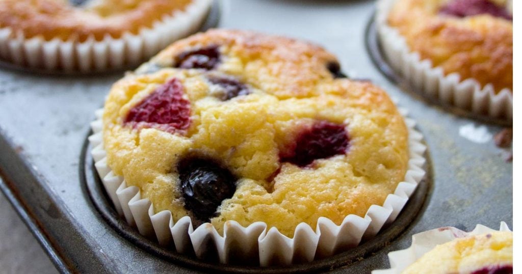 grab and go muffins in a muffin tin