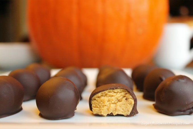 pumpkin truffles