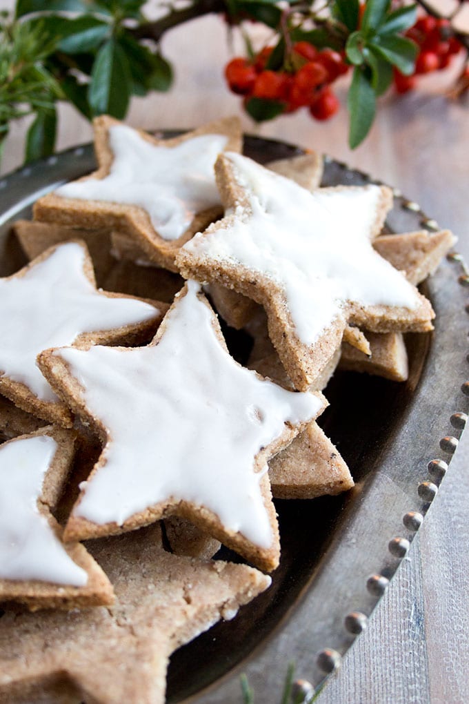 Keto Cinnamon Stars German Christmas Cookies Sugar Free Londoner