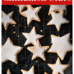 keto cinnamon star cookies with sugar free icing