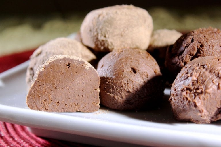 chocolate coffee truffles