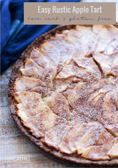 rustic apple tart