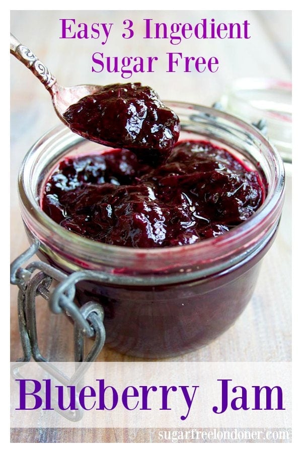 Sugar Free Blueberry Jam – Sugar Free Londoner