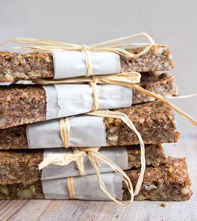 Apple Cinnamon Granola Bars Sugar Free Londoner