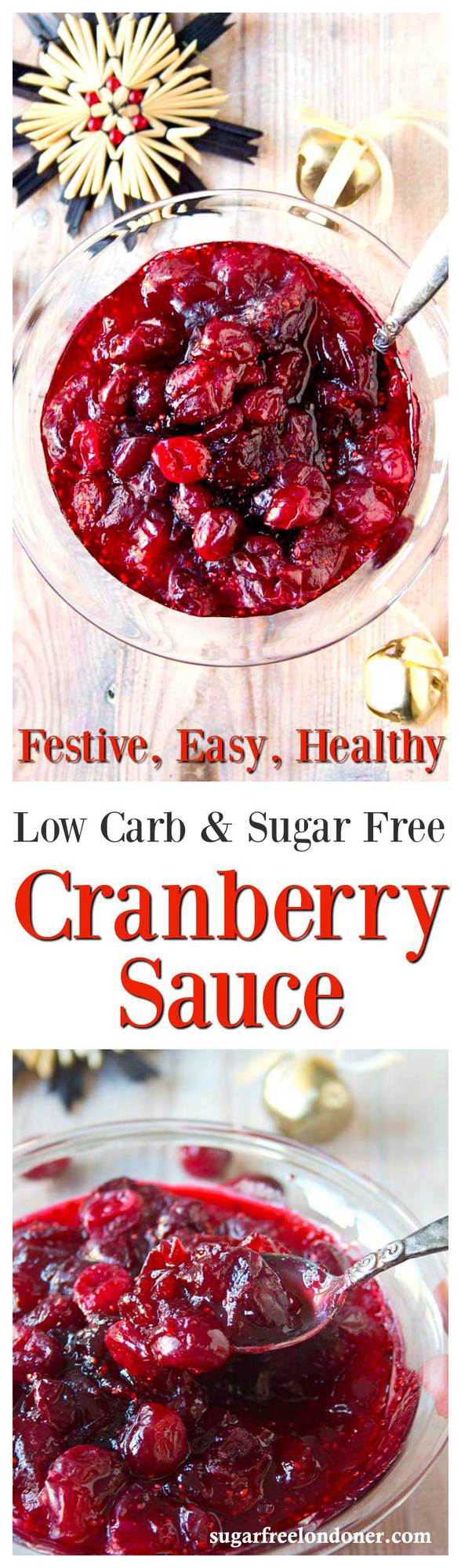 Low Carb Cranberry Sauce Recipe (Sugar Free) – Sugar Free Londoner