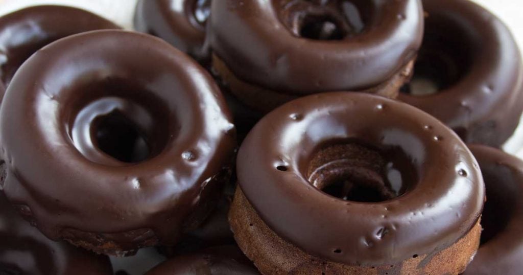 These moist Keto chocolate donuts will satisfy the most urgent chocolate craving. A delicious treat that's sugar free, gluten free and low carb.
