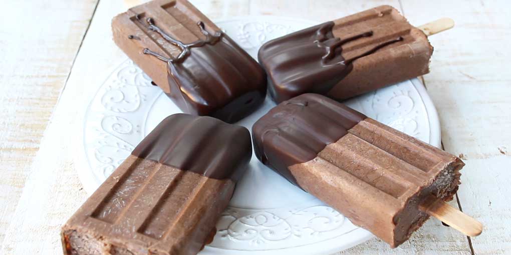Mexican chocolate fudgesicles