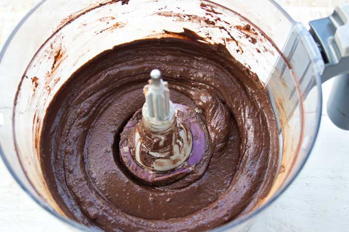 freshly whipped chocolate avocado mousse in a bowl