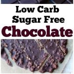 low carb chocolate