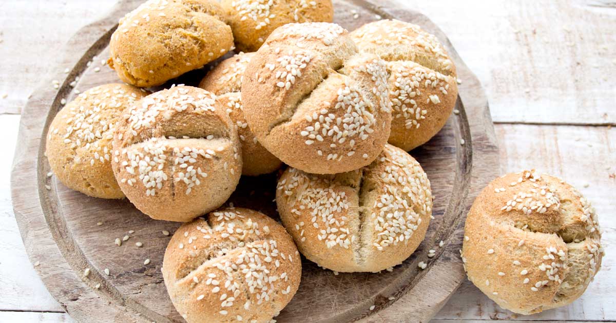 These soft and pillowy Keto buns taste similar to wheat bread, but with a fraction of the carbs!