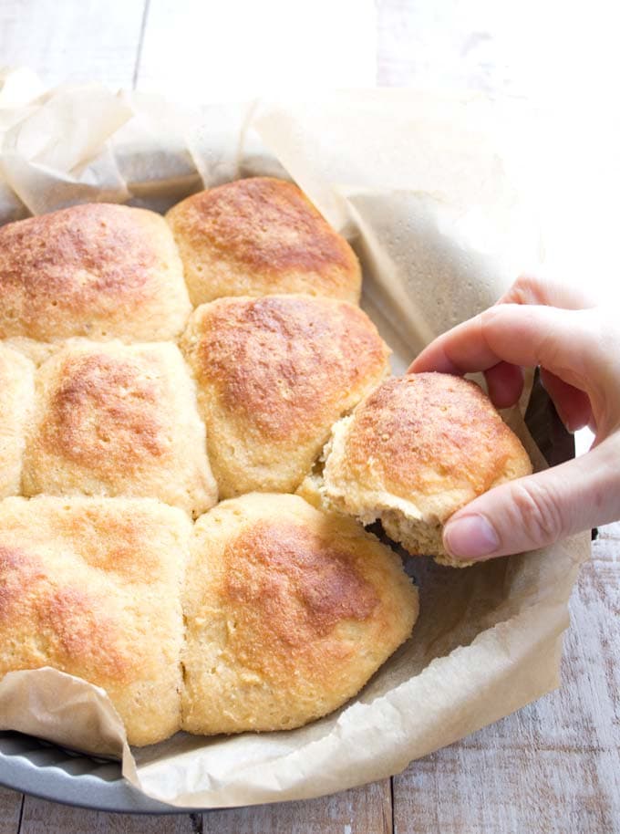 Fluffy Pull-apart Sourdough Dinner Rolls - Make It Dough