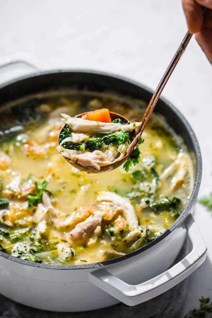 Keto Chicken Vegetable Soup