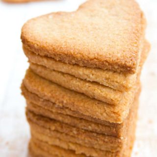 a stack of keto ginger snaps