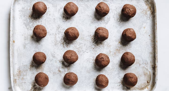 Truffles without the cocoa coating.  