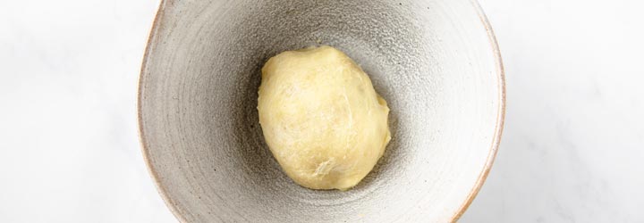 A ball of cookie dough.
