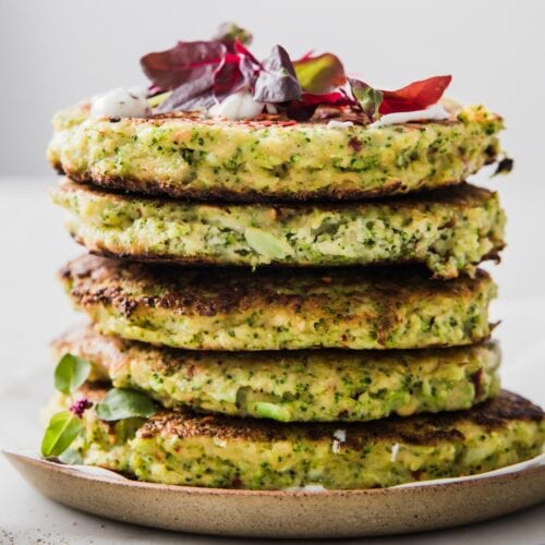 Broccoli Fritters (Dairy Free And Cheese Option) – Sugar Free Londoner