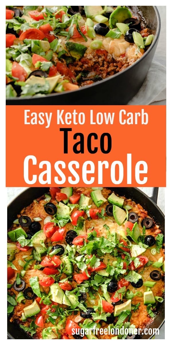 Keto Taco Casserole – Sugar Free Londoner