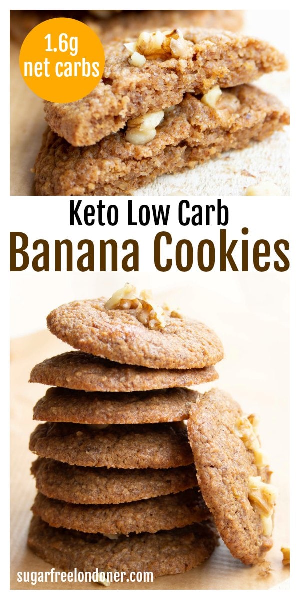 SugarFree Banana Cookies (Keto) Sugar Free Londoner