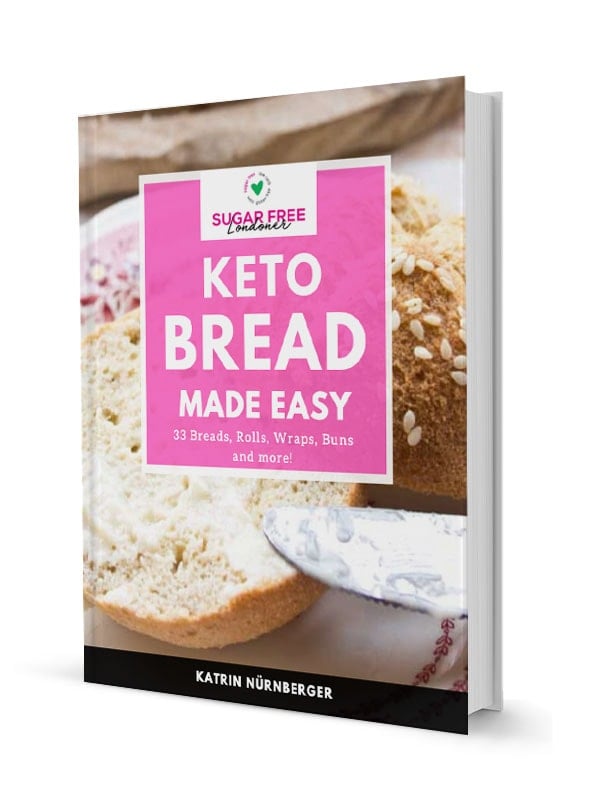 3d mockup of the keto bread cookbook.