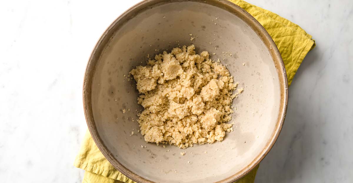 almond flour in a bowl