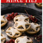 stacked mince pies