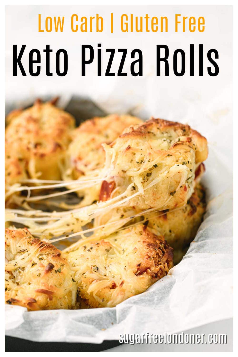 Low Carb Keto Pizza Rolls – Sugar Free Londoner