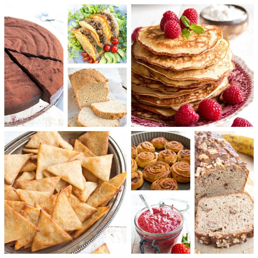a collage of the top 10 low carb keto recipes of 2020