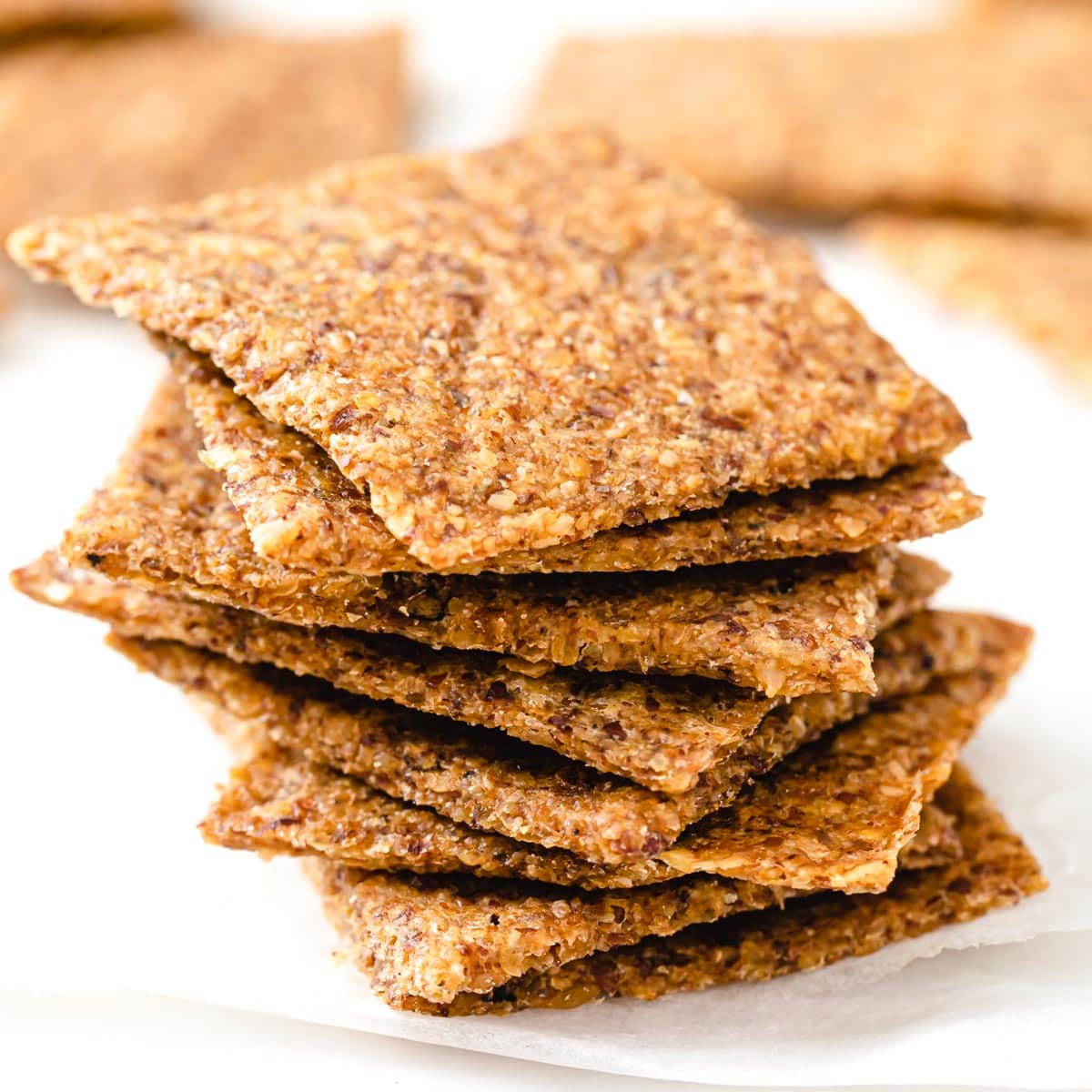 Raw Flax Seed Crackers