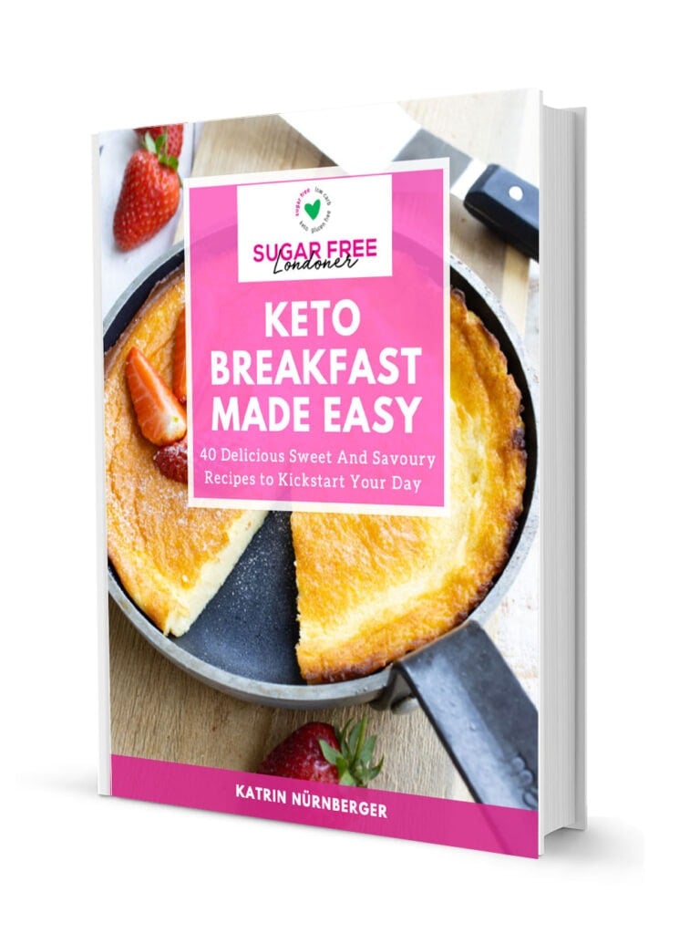 keto breakfast made easy cookbook cover