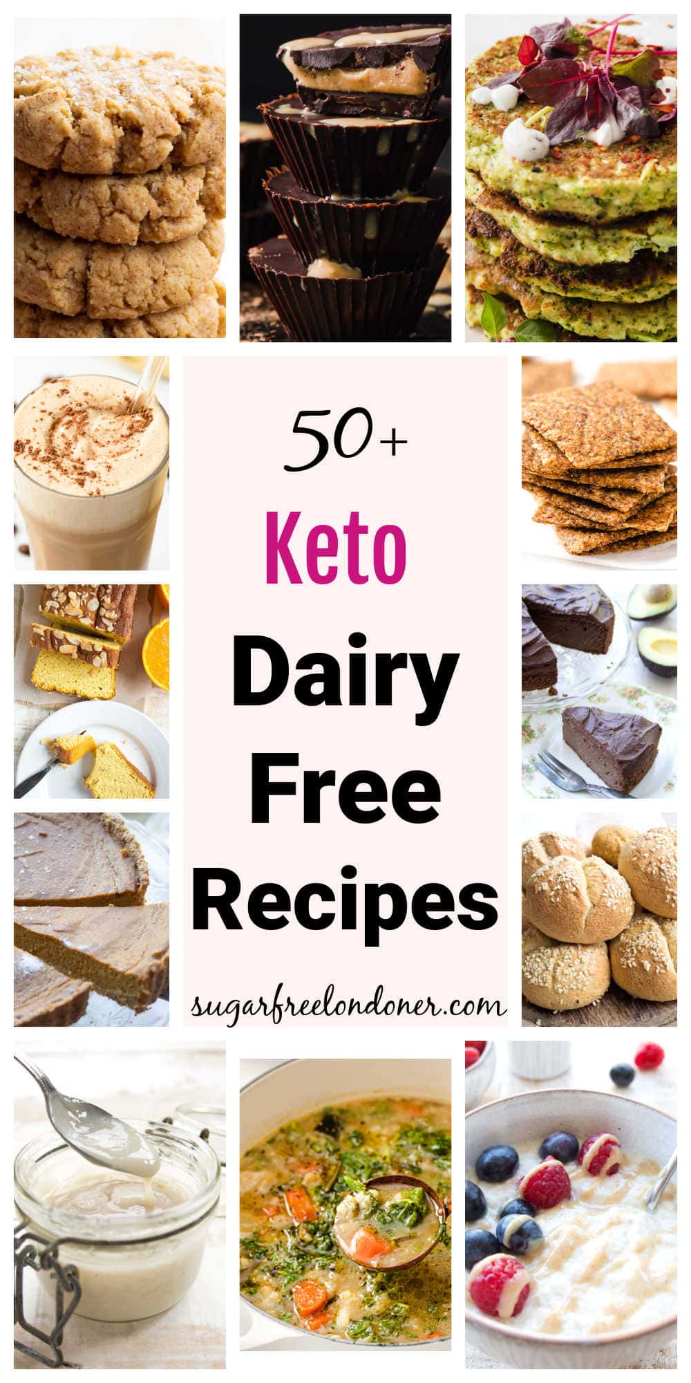 50+ Dairy Free Keto Recipes – Sugar Free Londoner