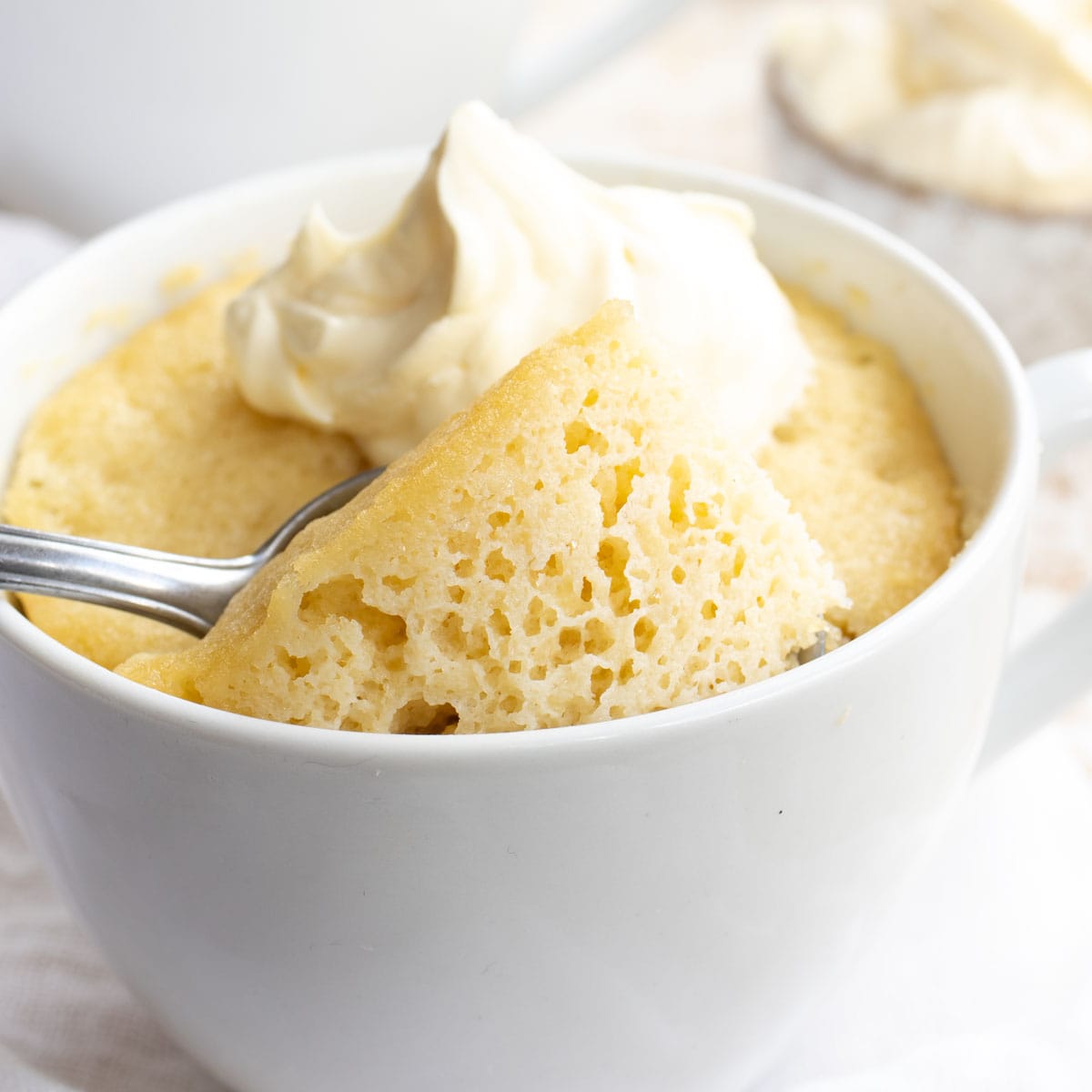 Easy Gluten-Free Vanilla Mug Cake - Gluten-Free Baking