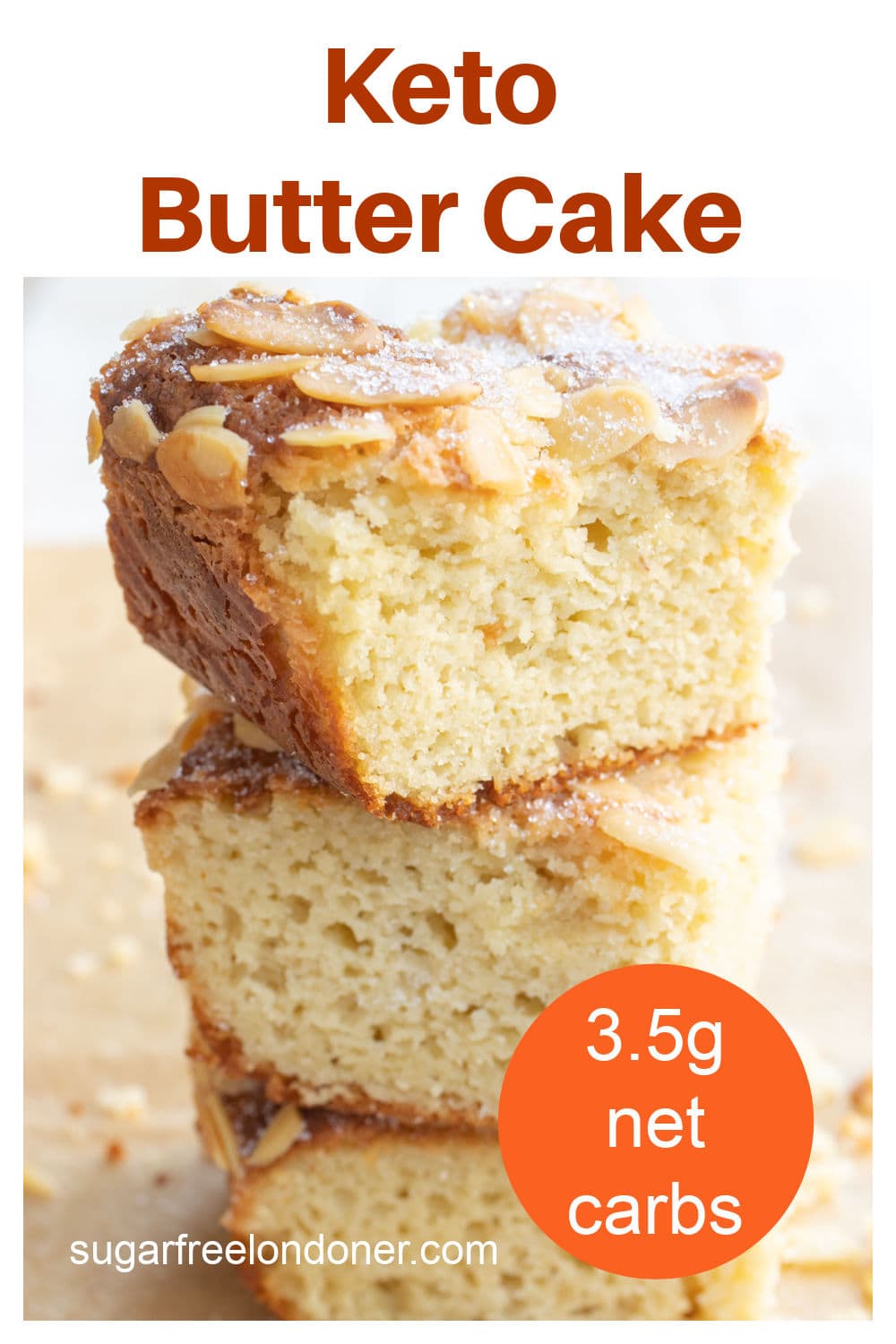 Keto Butter Cake - German Butterkuchen – Sugar Free Londoner