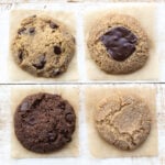 4 different keto microwave cookies