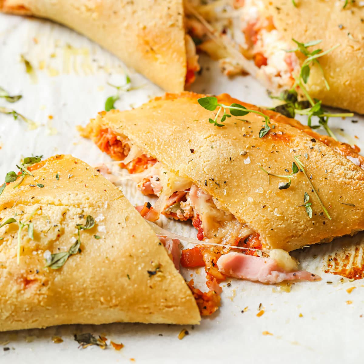 Best Ever Keto Calzone