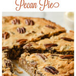 pinterest collage of pecan pie