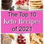a collage of the top Keto Recipes 2021 on Sugar Free Londoner