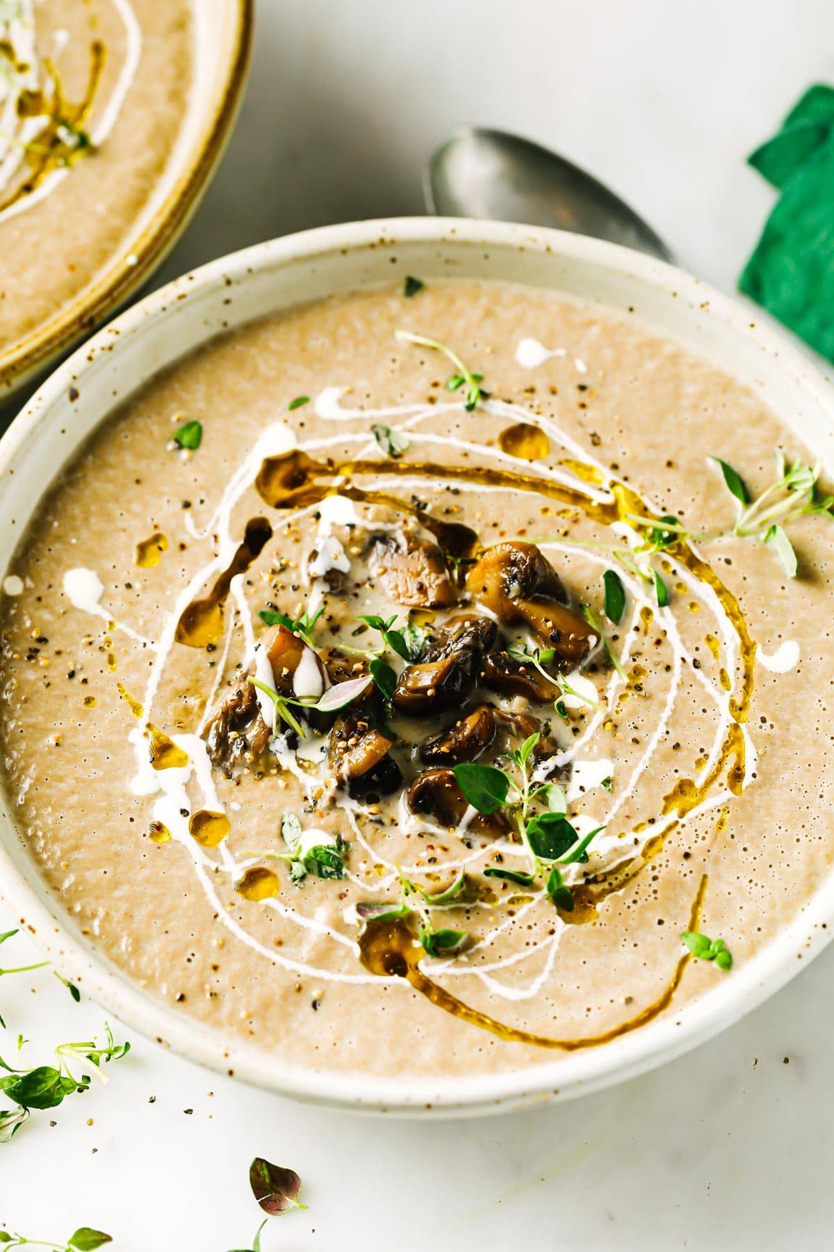 Mushroom on sale soup thermomix