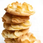 a stack of Keto Butter Cookies