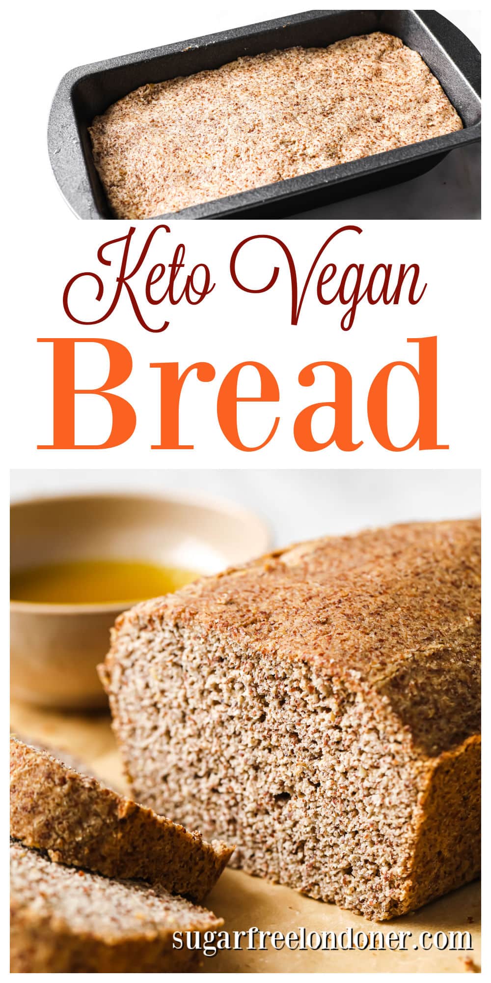 Vegan Keto Bread Without Eggs – Sugar Free Londoner