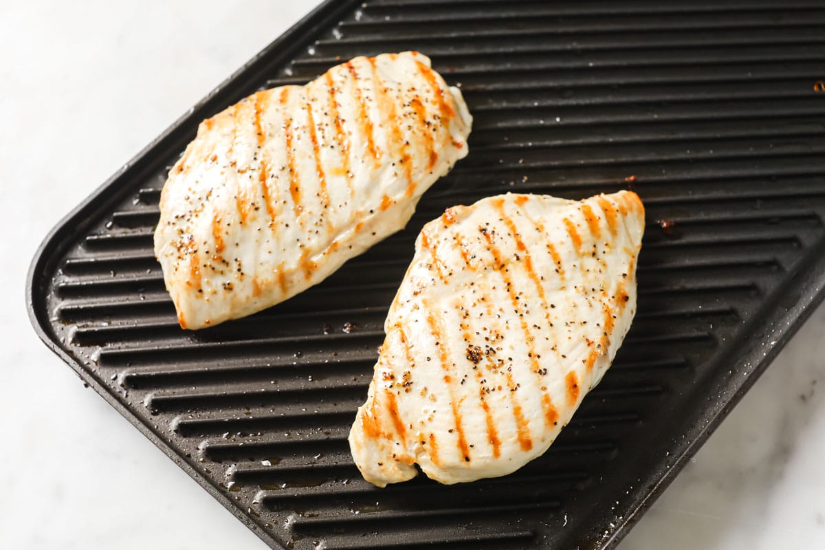 grilled chicken breasts