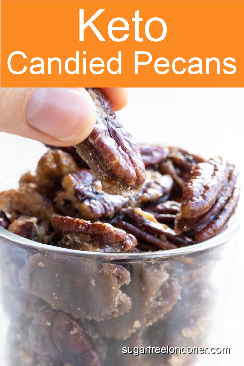 Keto Candied Pecans Sugar Free Londoner