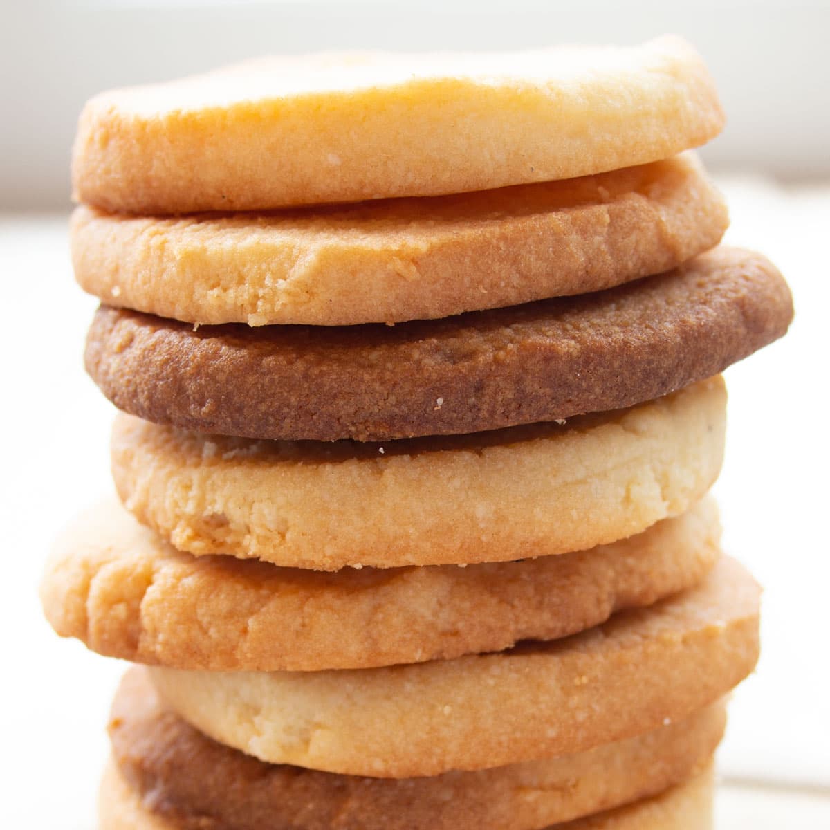 A stack of cookies.