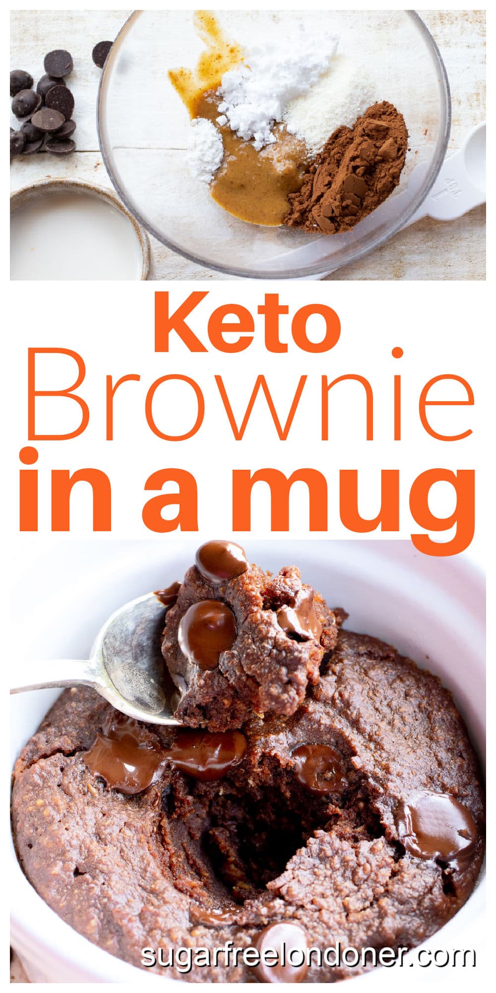 Fudgy Keto Brownie In A Mug – Sugar Free Londoner