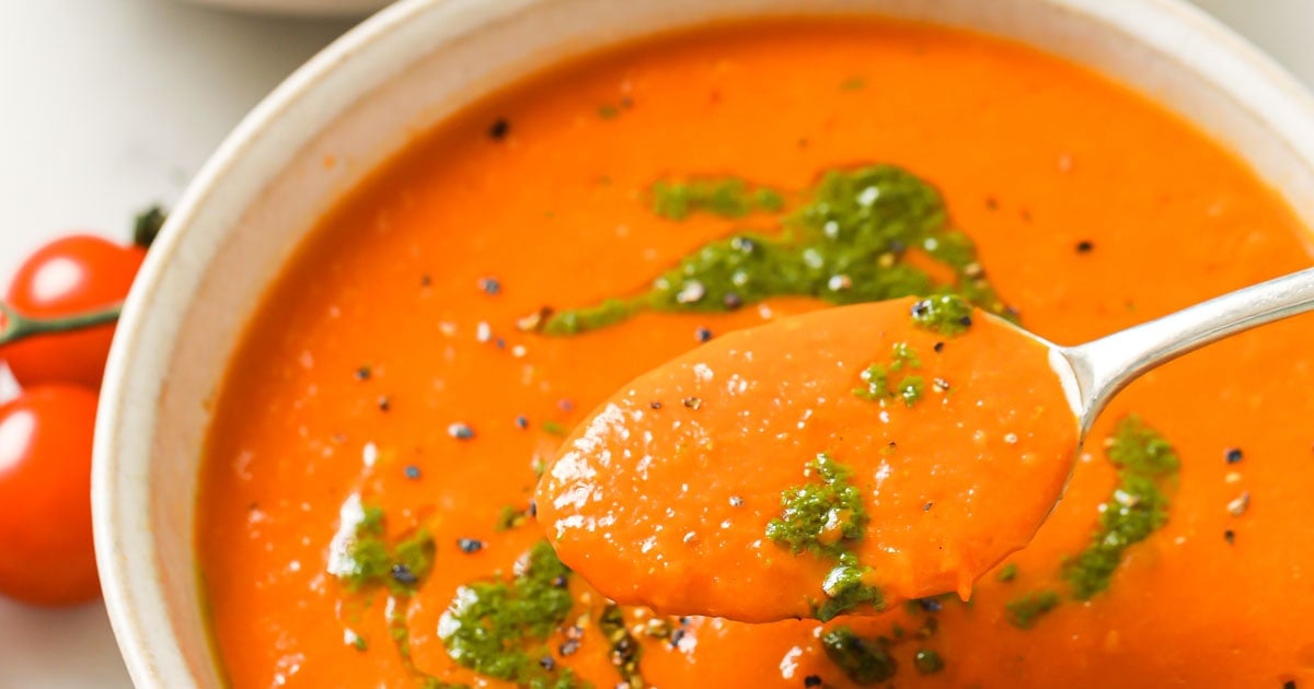 Low Carb Keto Tomato Soup – Sugar Free Londoner