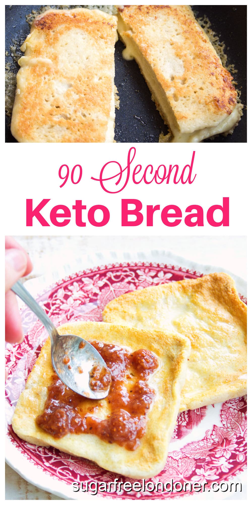 90 Second Keto Bread – Sugar Free Londoner