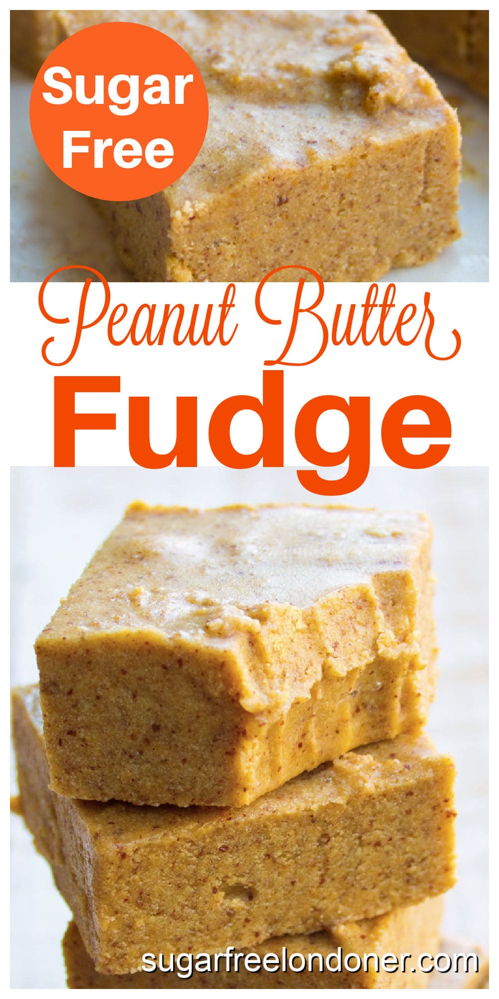 Keto Peanut Butter Fudge – Sugar Free Londoner