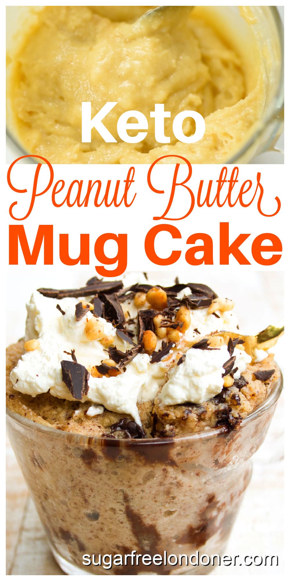 Keto Peanut Butter Mug Cake – Sugar Free Londoner