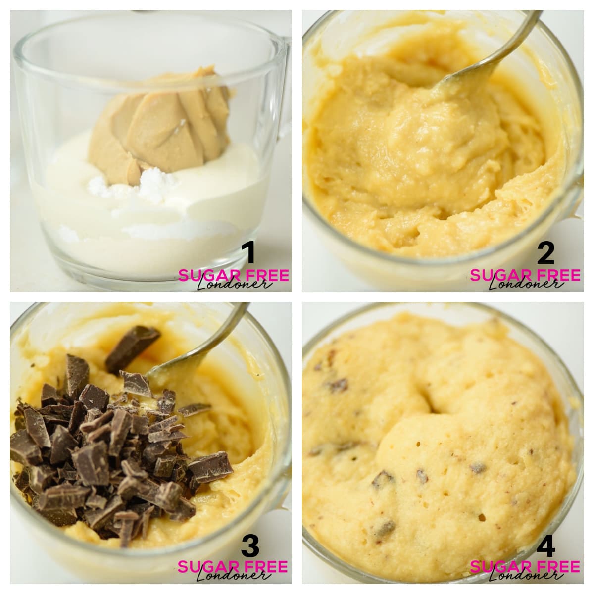 Keto Peanut Butter Mug Cake – Sugar Free Londoner